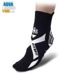 CALZA AKKUA PISCINA T-MIX NERO/BIANCO CAVALLOTTO