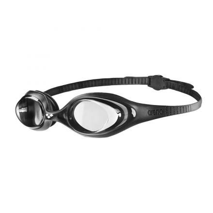 OCCHIALINO ARENA SPIDER CLEAR BLACK BLACK ADULTO