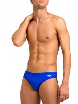 SLIP M SOLID TEAM SWIM BRIEFS SOLID 720 royal-white