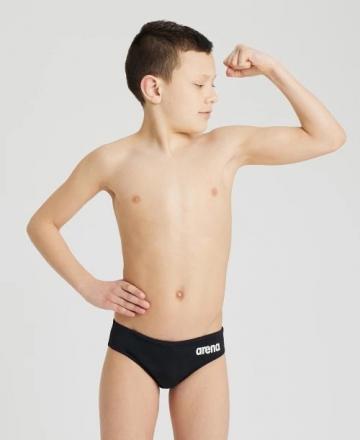 SLIP B TEAM SWIM BRIEFS SOLID 550 black-white