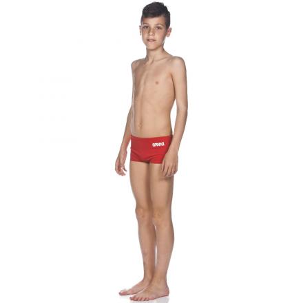 SHORT JR B SOLID BRIEF RED-WHITE ANNI 10-11