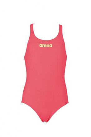 COSTUME JR G SOLID SWIM TECH FLUO RED-S ANNI 6-7