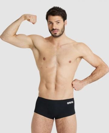 SHORT M ARENA SOLID LOW WAIST 550 black-white TEAM SWIM