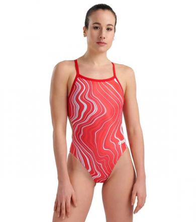 COSTUME W SWIMSUIT CHALLENGE BACK RED-RED MU TAGLIE ITALIA