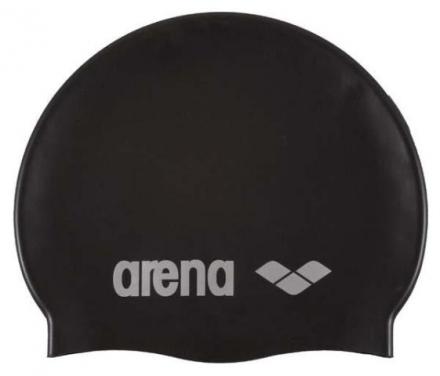 CUFFIA ARENA CLASSIC SILICONE BLACK SILVER