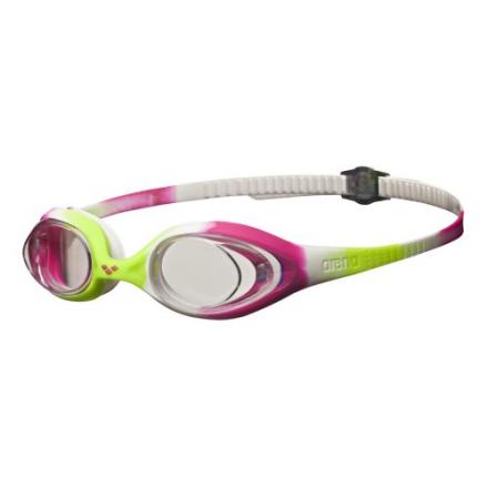 OCCHIALINO ARENA SPIDER JR LIME-FUCHSIA-WHITE-CLEAR