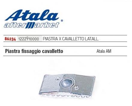 PIASTRA PER CAVALLETTO LATERALE IN ALLUMINIO