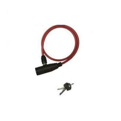 LUCCHETTO BYTE CAVO ROSSO CT14 6X65