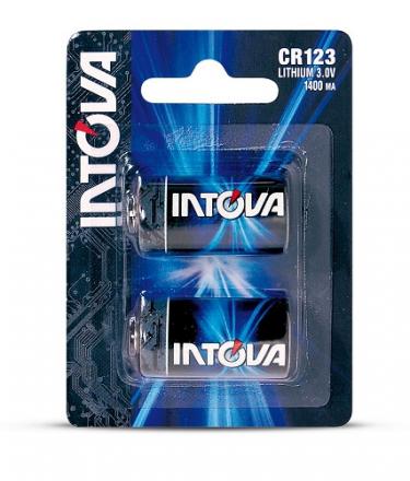 BATTERIE CR123 LITHIUM 3V ioni di litio 1400 mah