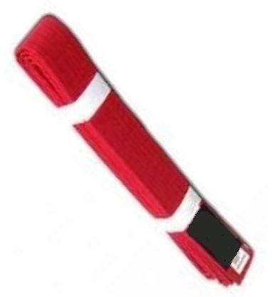 CINTURA KARATE' E  JUDO IV - 170 cm 284 ROSSA