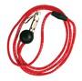 CORDONCINO FOX40 PORTAFISCHIETTO REGOLABILE ROSSO ANTISTROZZ