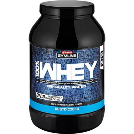 PROTEINE ENERVIT GYMLINE 100% WEHY CONC GUSTO COCCO 900GR