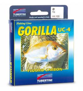FILO TUBERTINI GORILLA UC4 018 MT100 FLUORO CARBON