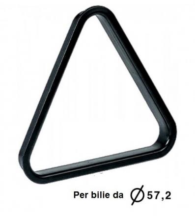 TRIANGOLO NERO IN PLASTICA PER BILIE DIAMETRO 57 mm