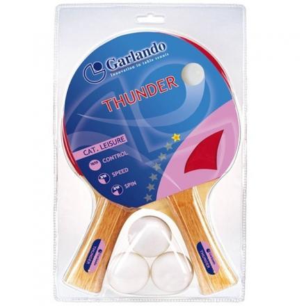 RACCHETTE SET GARLANDO THUNDER 2 RACCHETTE 3 PALLINE