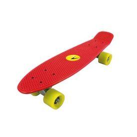 SKATEBOARD FREEDOM TAVOLA ROSSA RUOTE GIALLE