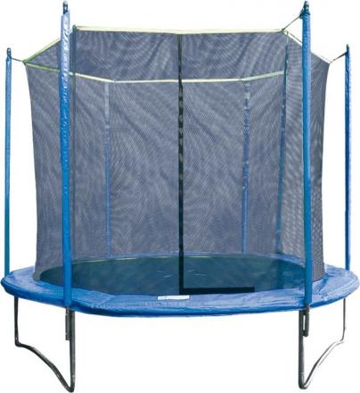 TRAMPOLINO PER ESTERNO CON RETE DI PROTEZIONE  244 cm D.