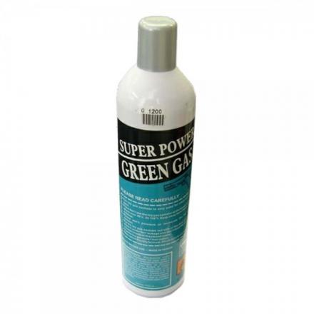 GAS SUPER GREEN 1000ML BOMBOLA UGELLO IN METALLO SOFT AIR