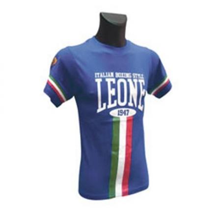 LEONE T-SHIRT ITALY AZZURRA