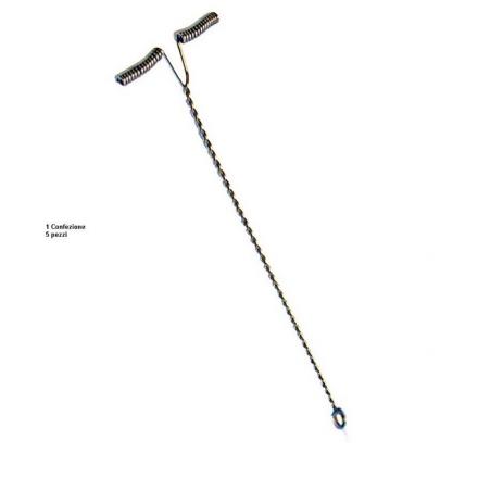 BRACCIOLO IN METALLO CM.15 5 PEZZI