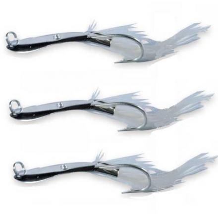 CUCCHIAINI LINEAEFFE CHEPPIA ARGENTO CON PIUMA CM3.7