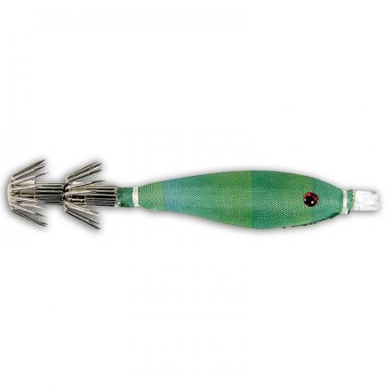 NATURAL SOFT SQUID JIG CM 7 COLORE KC5  VERDE