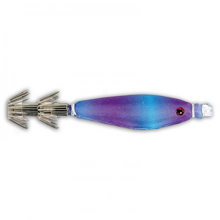 NATURAL SOFT SQUID JIG CM 7 COLORE KC3  BLU VIOLA