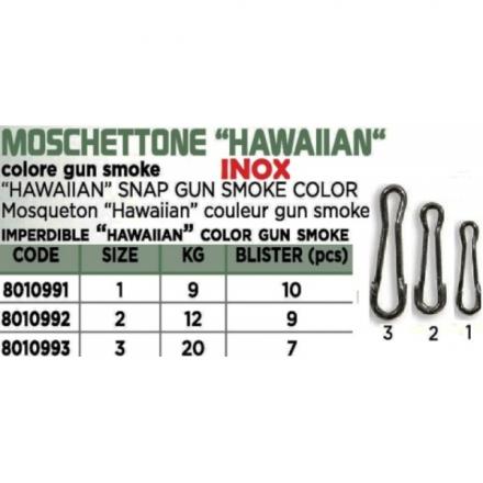 MOSCHETTONE LINEAEFFE HAWAIAN2 9PZ KG.12