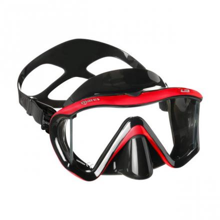 MASCHERA MARES I3 BLACK RED BLACK