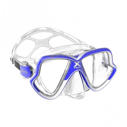 MASCHERA MARES X-VISION MID 2.0  BLUE WHITE CLEAR BXBLWCL