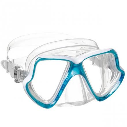 MASCHERA MARES WAHOO ADULTO IN SILICONE REFLEX AQUA