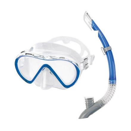 MASCHERA MARES SET VENTO BLU ADULTO L 411746SFRBLCL