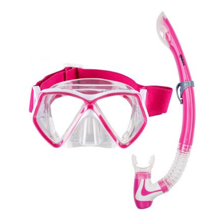 MASCHERA MARES SET PIRATA NEON PINK 8-14A 411788SFPKWCL