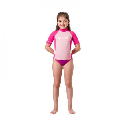 T-SHIRT LYCRA MARES JUNIOR GIRL RASH GUAR 0,5MM MANICA CORTA