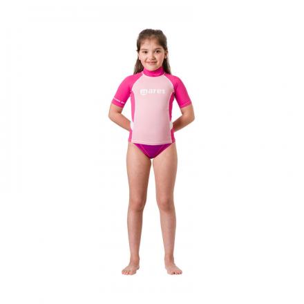 T-SHIRT LYCRA MARES JUNIOR GIRL RASH GUAR 0,5MM MANICA CORTA