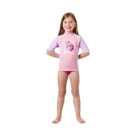 T-SHIRT LYCRA MARES KID GIRL  RASH GUAR 0,5MM MANICA CORTA