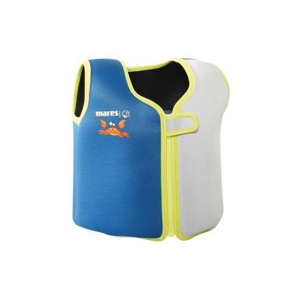 FLOATING JACKET SUMMER MARES BLU LIME TG.S 18-25 KG 5-6A