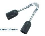 OGIVA OMER 20 DERLIN ARTICOLATA per gomme da 20 mm