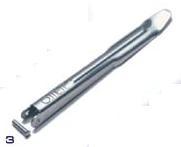ALETTA OMER PER ASTE DA 6,5MM CON PERNO 7,4CM FRESATA