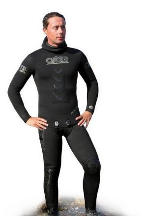 MUTA OMER GOLDBLACK 3MM TG.2 GIACCA + PANTALONI