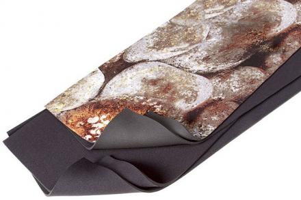 NEOPRENE OMER PER RIPARAZIONIMUTE NERO/NERO 5MM 50x20cm