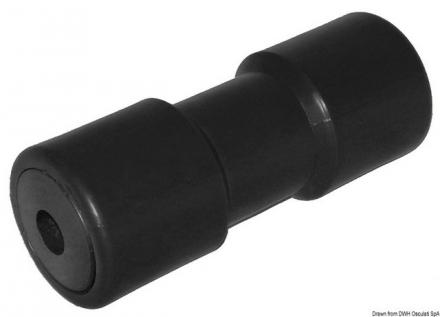 Rullo centrale gomma � 21 mm