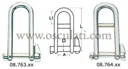 Grilli inox a scatto 5 mm