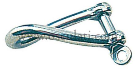 Grillo inox ritorto microfuso6 mm cf.10pc