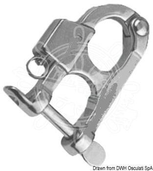Moschettone per sci nautico 100 mm