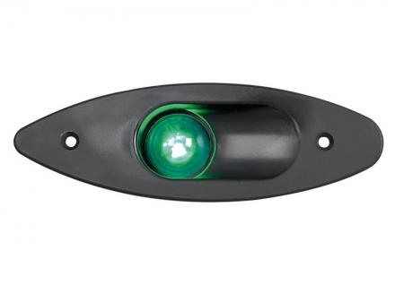 Fanale ABS ad incasso verde/nero