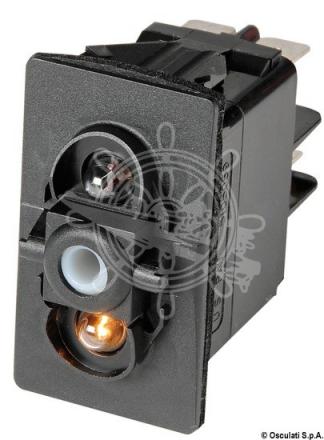 Interruttore ON-OFF-ON 12 V