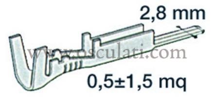 Innesto ottone maschio cf.50pc
