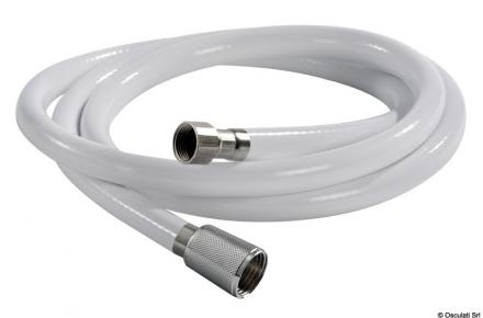 Tubo doccia PVC bianco 2,5 m