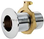 Scarico inclinato ottone 3/4